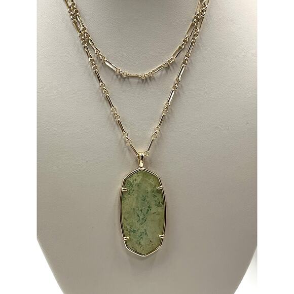 KENDRA SCOTT
Faceted Reid Gold Long
Pendant Necklace in Sea Green
Chrysocolla - Picture 8 of 9